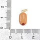 laiton &eacute;mail pendentifs(KK-Z144-01G-01)-3