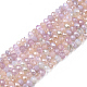 Electroplate Glass Beads Strands(X-EGLA-S192-001A-B02)-1