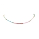 Glass & Brass Beaded Necklaces(NJEW-JN04155)-4