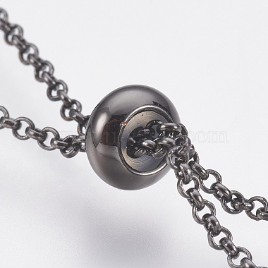 Bracelet en laiton faisant(MAK-G007-01-RS)-3