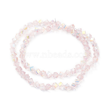 Electroplate Transparent Glass Beads Strands(EGLA-K015-02B)-2