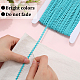 Ruban de bordure &agrave; franges ondul&eacute;es en polyester de 40&nbsp;m(OCOR-GF0004-39T)-5