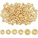 SUPERFINDINGS 120Pcs 6 Styles Rack Plating Alloy Spacer Beads(KK-FH0004-68)-1