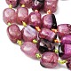 agate perles brins(G-F825-G01-01B)-4