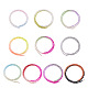 Pandahall 10 Strands 10 Colors Transparent Gradient Color Glass Beads Strands(GLAA-TA0001-56)-3