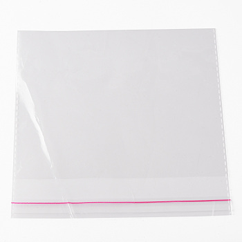 Rectangle OPP Cellophane Bags, Clear, 16x16x0.02cm, Inner Measure: 13x16cm