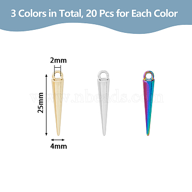60Pcs 3 Colors Alloy Pendants(PALLOY-DC0001-01-NR)-2