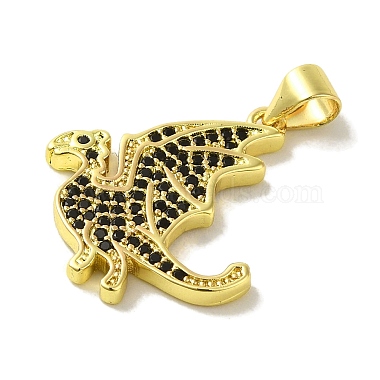 Brass Micro Pave Cubic Zirconia Pendants(KK-Z042-18G-02)-2