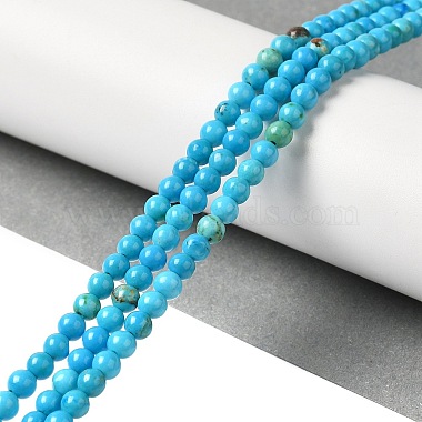 Dyed Natural Magnesite Beads Strands(G-Q181-B01-01)-2