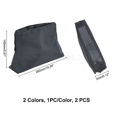 2Pcs 2 Colors Cloth with Gauze String Slide String Keeper(FIND-WR0001-68)-3