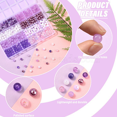480Pcs 8 Styles Mixed Styles Acrylic Beads(OACR-YW0002-68A)-4