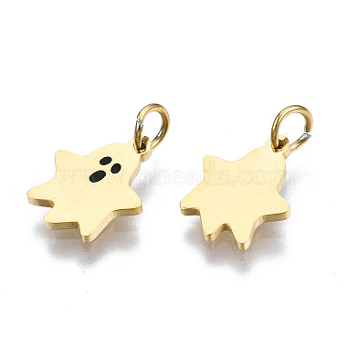 316 Surgical Stainless Steel Enamel Charms(X-STAS-S116-350G)-2