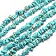 Synthetic Turquoise Chip Bead Strands(X-G-M205-77)-1