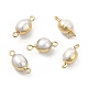 Natural Pearl Connector Charms(PEAR-P004-50G)-1