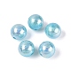 UV Plating Opaque Acrylic Beads(SACR-Q005-01B)-1
