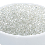 Nail Art Glass Mini Ball Beads, Micro Beads, Nail Art Decoration Accessories, No Hole/Undrilled, Round, White, 0.8~1.18mm(GLAA-WH0033-138)