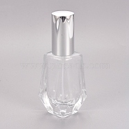10ml Glass Spray Bottles, with Fine Mist Sprayer & Dust Cap, Refillable Bottle, Clear, 8x3.63x2.45cm, Capacity: 10ml(0.34 fl. oz)(MRMJ-WH0059-72D)