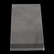 Rectangle OPP Cellophane Bags, Clear, 27x16cm, Unilateral Thickness: 0.035mm, Inner Measure: 23x16cm(OPC-R012-88)