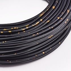 Aluminum Wire, Black, 1.5mm, about 41.6m/roll(X-AW-D011-1.5mm-02)