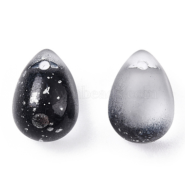 Two Tone Spray Painted Glass Charms(GLAA-T016-37-E01)-2