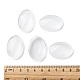 Cabochons de verre transparent de forme ovale(X-GGLA-R022-35x25)-5