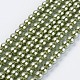 brins de perles de verre écologiques(HY-A008-10mm-RB055)-1
