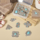 16Pcs 8 Styles Synthetic Turquoise Pendants(FIND-TA0002-15)-6