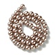 hebras redondas de perlas de vidrio teñido ecológico(HY-A008-8mm-RB046)-3