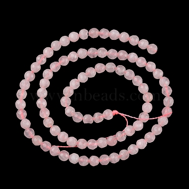 Natural Rose Quartz Beads Strands(G-G0003-D01)-4