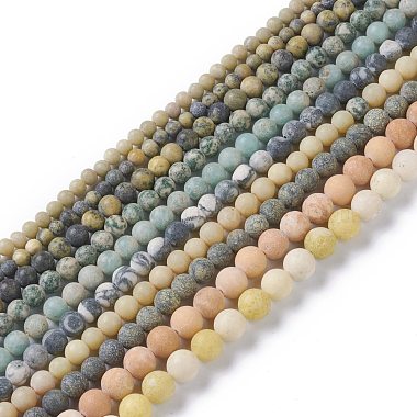 Natural Mixed Gemstone Beads Strands(G-H245-05)-3