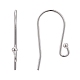 Sterling Silver Earring Hooks(X-STER-G011-18)-2