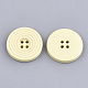 Painted Wooden Buttons(WOOD-Q040-002H)-2