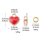 Heart Alloy Enamel Charms(ENAM-YW0002-85A)-3