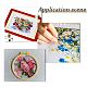 3Pcs Linen Cross Stitch Fabric(DIY-DC0003-81B)-5