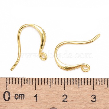 925 Sterling Silver Earring Hooks(STER-K168-108G)-3