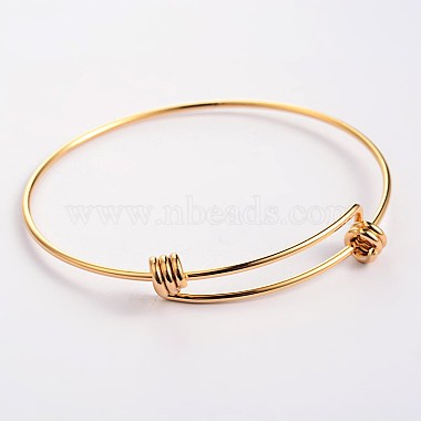 Adjustable 304 Stainless Steel Expandable Bangle Making(BJEW-L523-16)-2