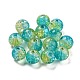 Transparent Spray Painting Crackle Glass Beads(GLAA-L046-01B-27)-1