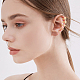 20Pcs 20 Style Multi Line & Leaf & Criss Cross Alloy & Iron Cuff Earrings for Women(EJEW-AN0003-53)-2