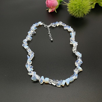 Opalite Chip Beaded Necklaces for Women