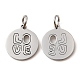 304 Stainless Steel Charms(STAS-D050-07P-12)-2