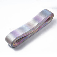 Mesh Ribbon, Plastic Net Thread Cord, Colorful, 50mm, about 50yards/bundle(PNT-S030-001D)