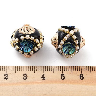 Handmade Indonesia Beads(FIND-Q106-17)-4