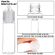 Benecreat пластиковые бутылки для выжимания(AJEW-BC0001-33A)-4
