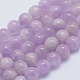 Chapelets de perles en kunzite naturelle(G-L478-14-6mm)-1