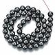Non-Magnetic Synthetic Hematite Beads Strands(X-G-Q892-8mm)-3