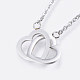 304 Stainless Steel Pendant Necklaces(NJEW-H439-07P)-1