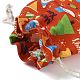 Christmas Theme Cloth Printed Storage Bags(ABAG-F010-02B-03)-3