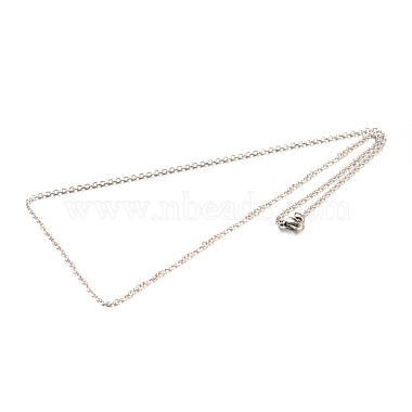 304 Edelstahl-Kabelkette bildende Halskette(NJEW-N0022-02)-2