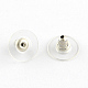 304 Stainless Steel Bullet Clutch Earring Backs(X-STAS-Q189-02)-1