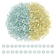 CHGCRAFT 2 Colors Plating Transparent Acrylic Beads(TACR-CA0001-03)-1